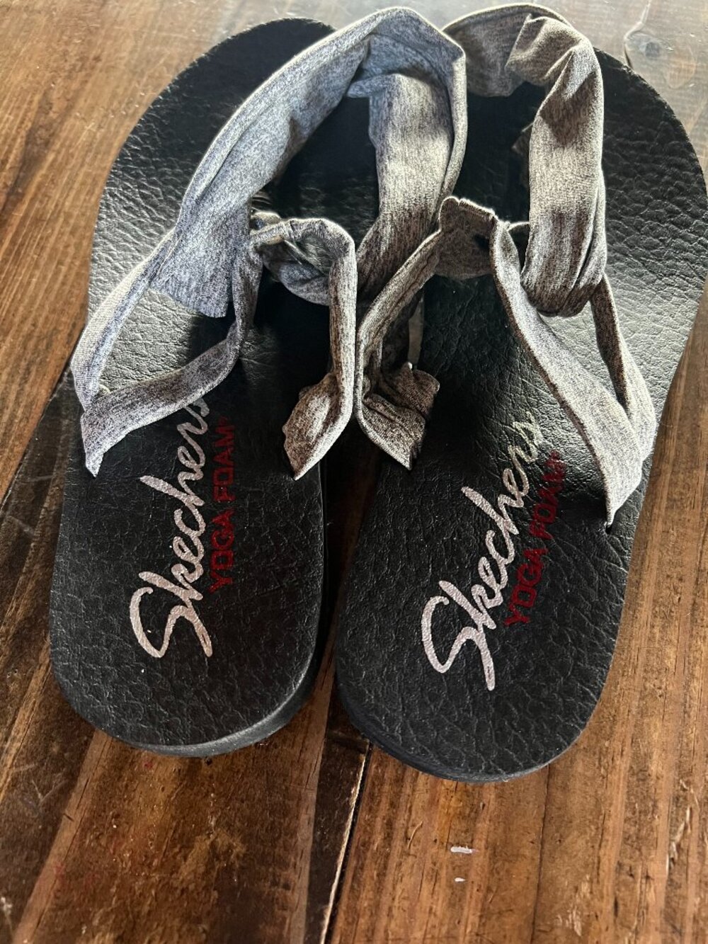 Women's Skechers yoga foam sandals